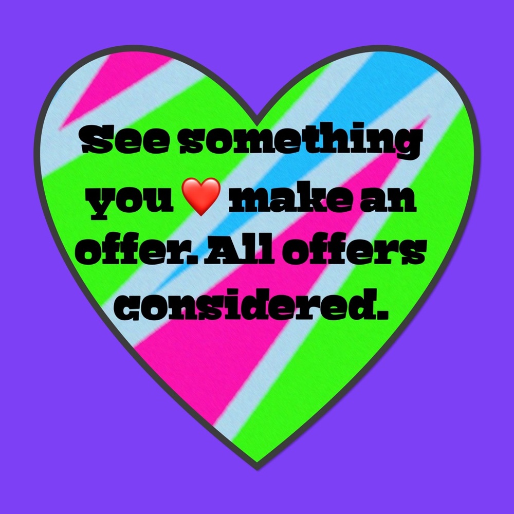 If you can’t stop thinking about it, buy it. All reasonable offers considered.